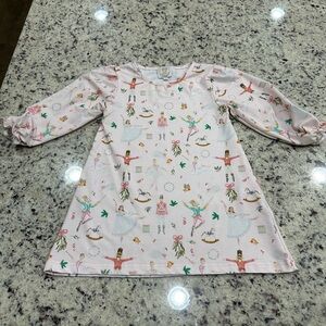 Kids Pink Pajamas with Ballet Print